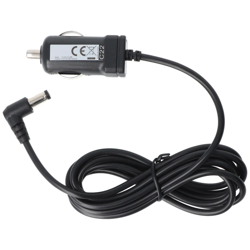 AccuCell 12V KFZ-Ladekabel passend für tonies Toniebox, Ladekabel für 12V/24V-Zigarettenanzünder