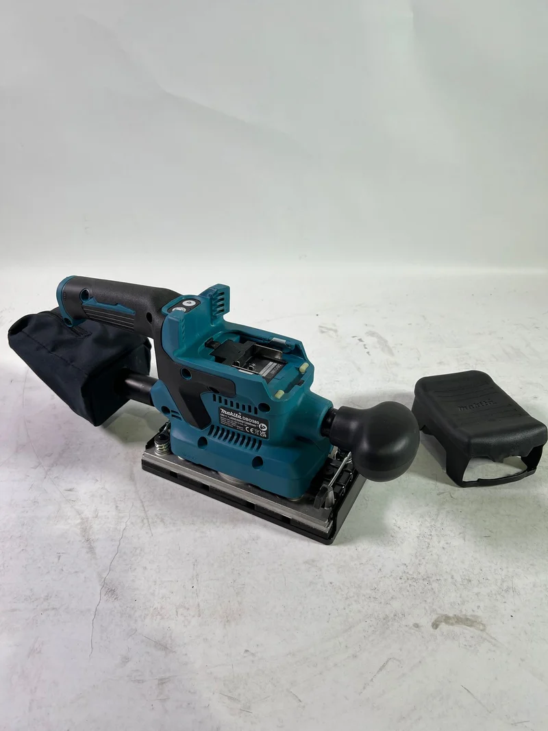 Makita DBO 380 Z Akku Schwingschleifer 18 V 93 x 185 mm Brushless Solo - ohne Akku, ohne Ladegerät - Reparaturgerät