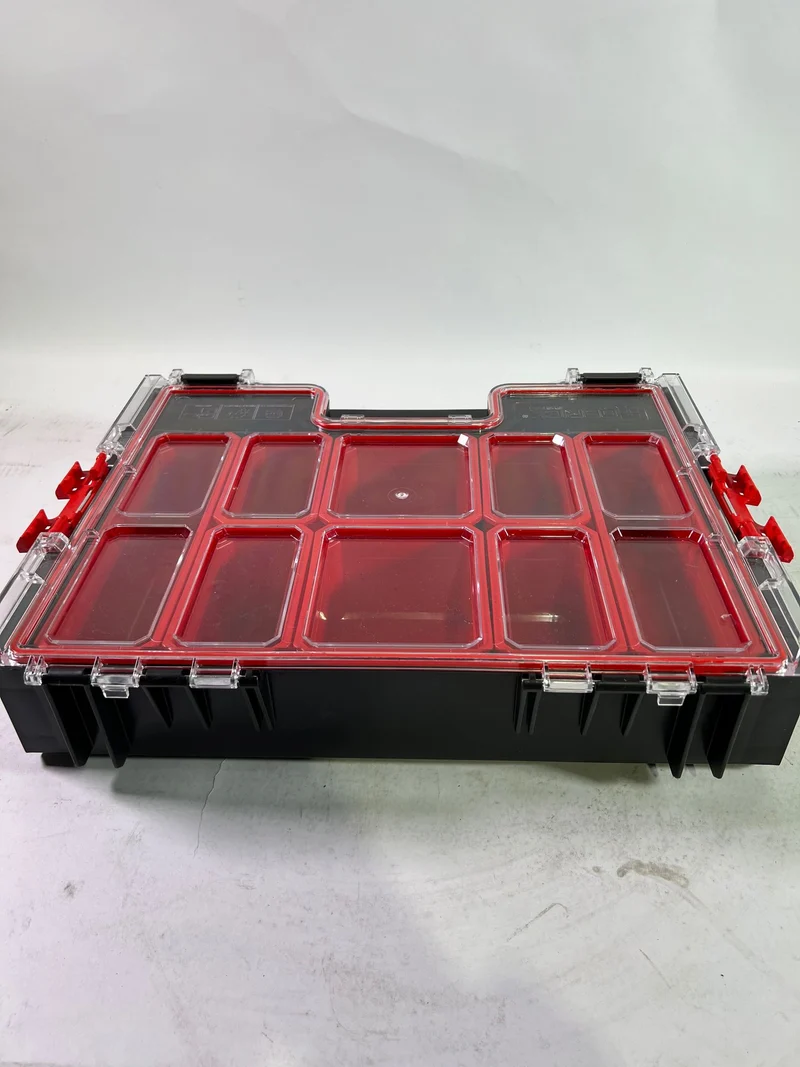 Qbrick System PRO 300 Organizer 452 x 358 x 110 mm 9 l stapelbar IP54 - Beschädigt