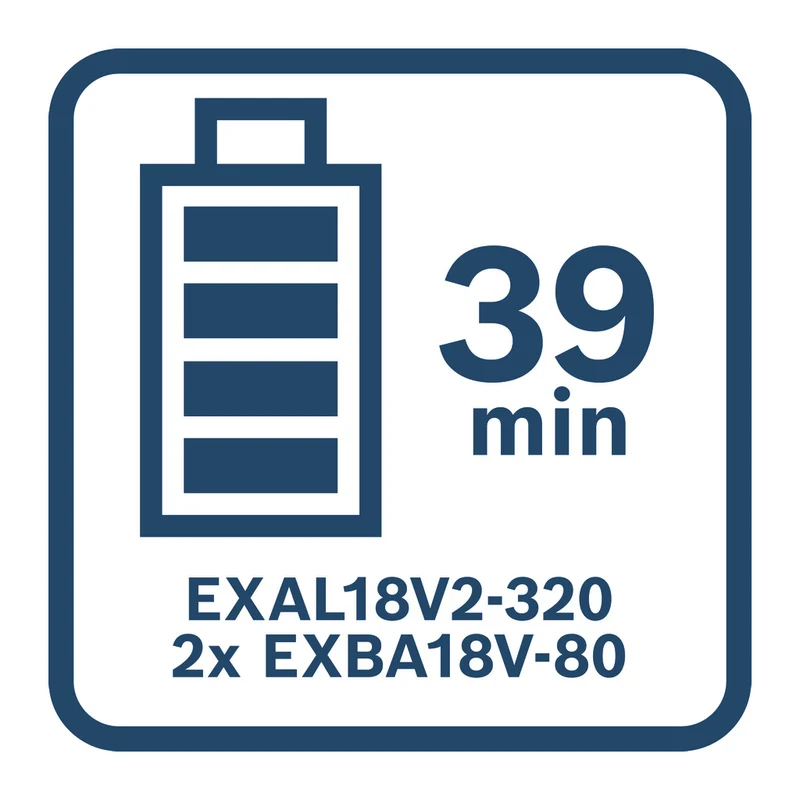 EXPERT Akku-Paket EXBA18V-80