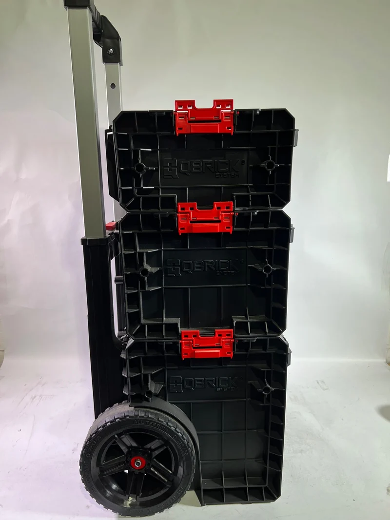 Qbrick System PRO Set 5 2.0 Plus Werkzeug Koffer Set PRO Cart 2.0 Plus + PRO Toolbox 2.0 + PRO Technician Case 2.0 - Beschädigt