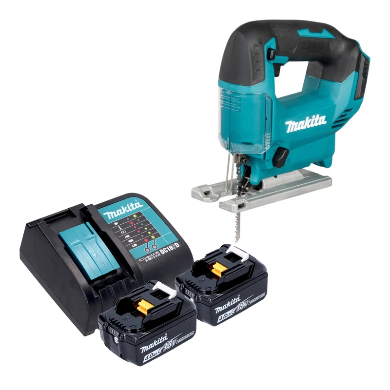 Makita DJV 186 SM Akku Pendelhubstichsäge 18 V + 2x Akku 4,0 Ah + Ladegerät