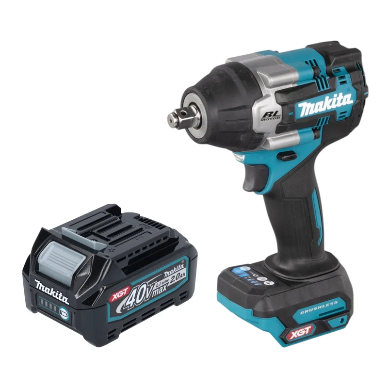 Makita TW 007 GA1 Akku Schlagschrauber 40 V max. 760 Nm 1/2'' Brushless + 1x Akku 2,0 Ah - ohne Ladegerät