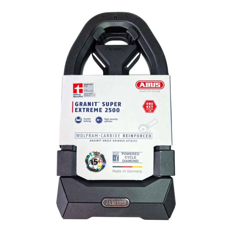 ABUS 96050 Granit Super Extreme 2500/165HB230 + USH2500 Bügelschloss