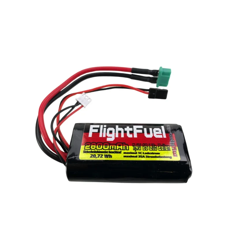 Mylipo FlightFuel Li-Ion Akku Rundzelle Molicel INR18650-P28A, 2800mAh 35A Li-Ione-Akku, 7,4V