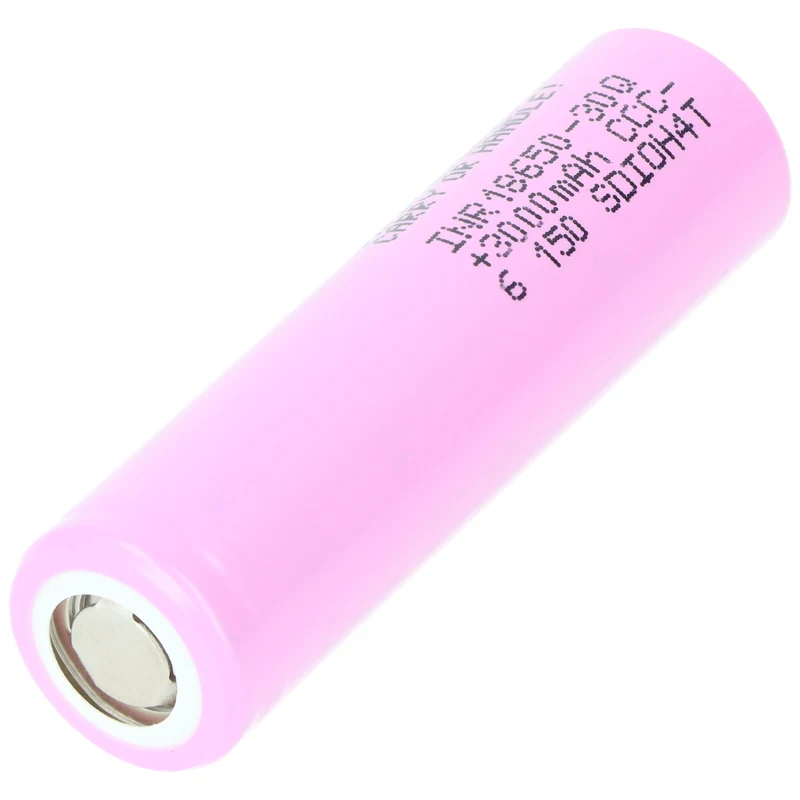 AccuCell Rundzelle 18650, Li-ion, 3,7V, 3000mAh, 11,1Wh