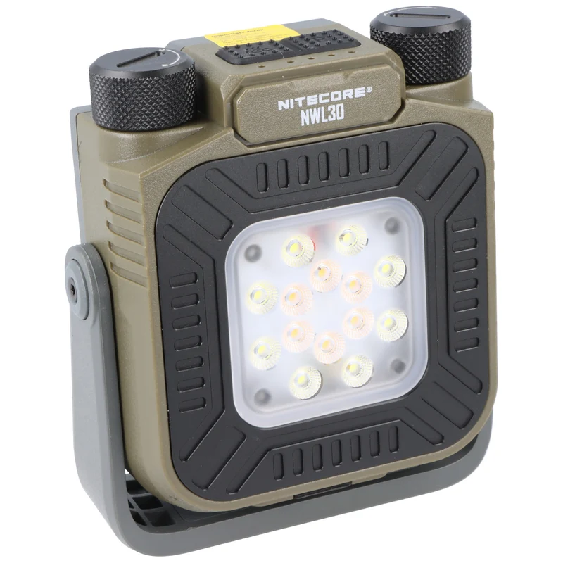 Nitecore NWL30 Universal-Arbeitsleuchte, mit Mücken-Abwehr, max. 3000 Lumen, stufenlose Einstellungen, wiederaufladbar