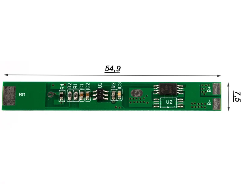 Keeppower 2S PCB/PCM - Keeppower KP-2S-2004-MT (Schutzelektronik) 1 MOS