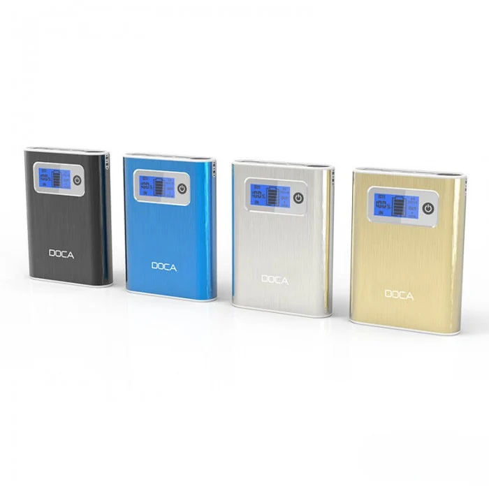 DOCA D568Q 10400mAh Powerbank mit zwei USB-Ausgängen Qualcomm Quick Charge 3.0
