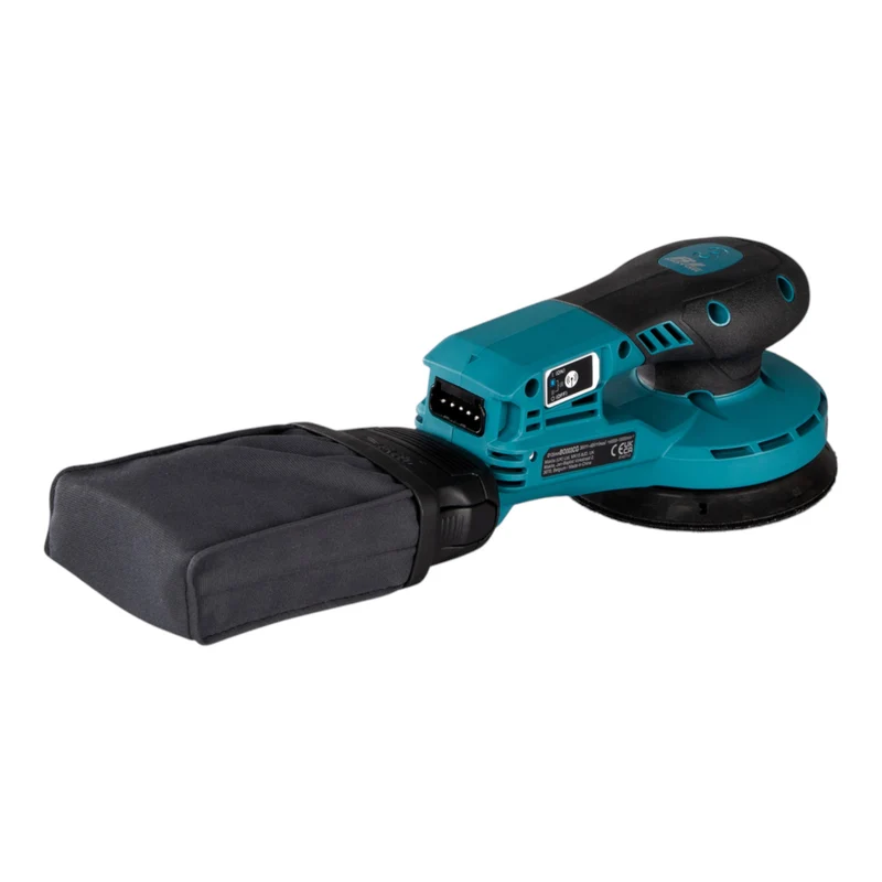 Makita BO 003 CGA101 Akku Exzenterschleifer 40 V max. 125 mm 3,0 mm Hub Brushless + 1x Akku 2,0 Ah + Makpac - ohne Ladegerät
