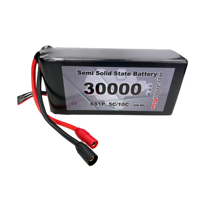 Mylipo Semi-Solid-State Lipo Akku 30.000mAh 22,2V 5C MULTICOPTER AS150