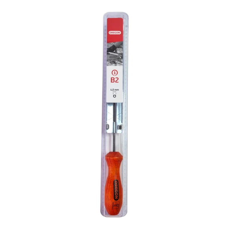 Oregon Q16265C Feilenhalter mit Rundfeile 5/32" 4,0 mm