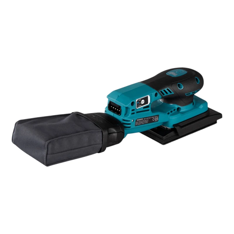 Makita BO 005 CGA101 Akku Schwingschleifer 40 V max. 80 x 130 mm 3,0 mm Hub Brushless + 1x Akku 2,0 Ah + Ladegerät + Makpac