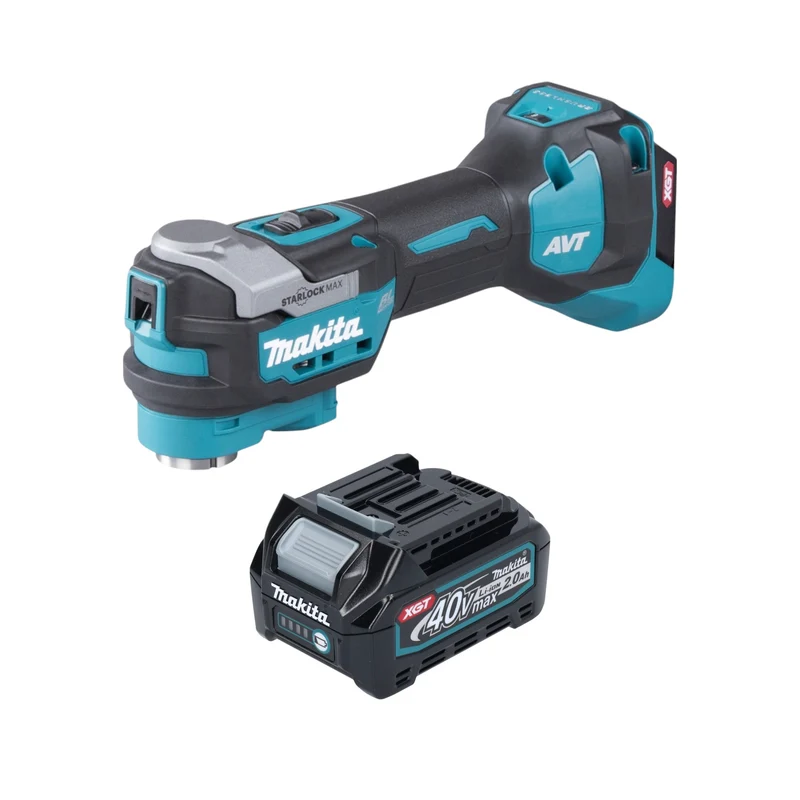 Makita TM 001 GA1 Akku Multifunktionswerkzeug 40 V max. Starlock Max Brushless + 1x Akku 2,0 Ah - ohne Ladegerät