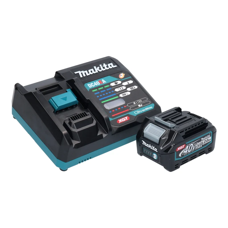 Makita BO 005 CGA101 Akku Schwingschleifer 40 V max. 80 x 130 mm 3,0 mm Hub Brushless + 1x Akku 2,0 Ah + Ladegerät