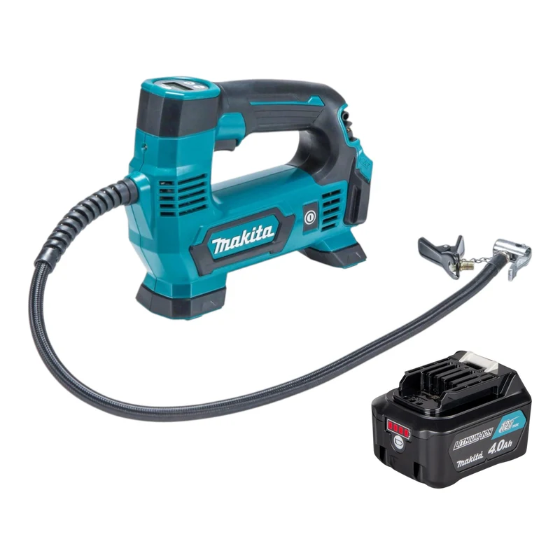 Makita MP 100 DM1 Akku Kompressor 12 V max. 8,3 bar + 1x Akku 4,0 Ah - ohne Ladegerät