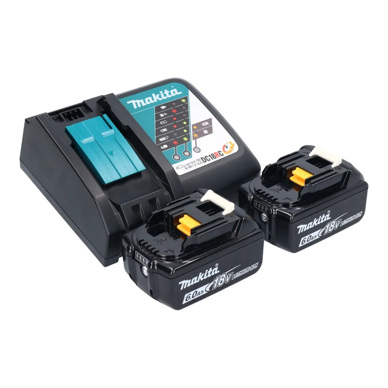 Makita DUV 320 RG2 Akku Vertikutierer 18 V 32 cm 30 l Brushless + 2x Akku 6,0 Ah + Ladegerät