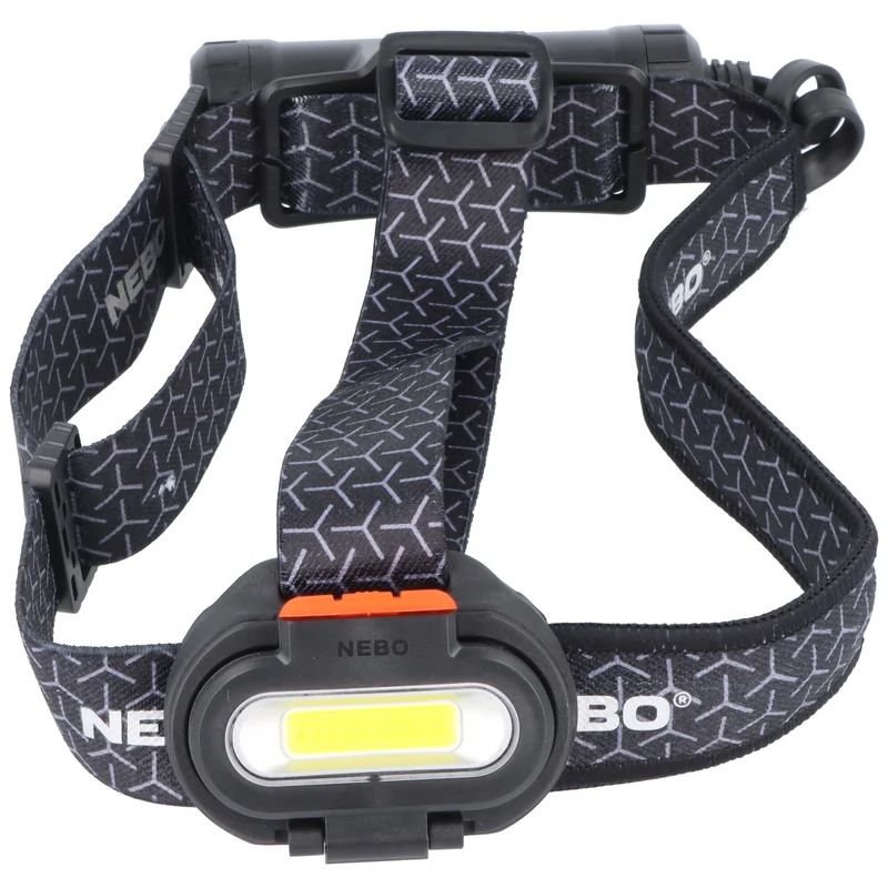 NEBO Einstein 1500 Flex LED Stirnlampe, 1500 Lumen, bis zu 64 Meter Leuchtweite, wiederaufladbar