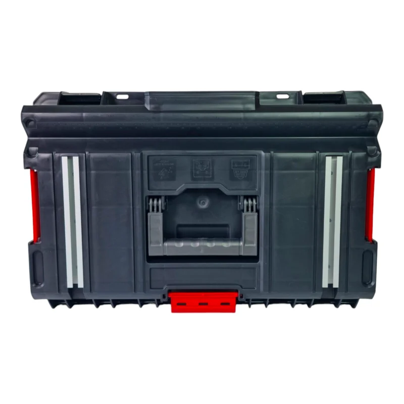 Qbrick System ONE 200 1.0 Technik Werkzeugkoffer modularer Organizer 585 x 385 x 190 mm 15,4 l stapelbar IP66 - alte Version