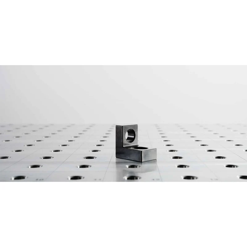 Schweißtisch Anschlagwinkel / 1-Loch / System 28