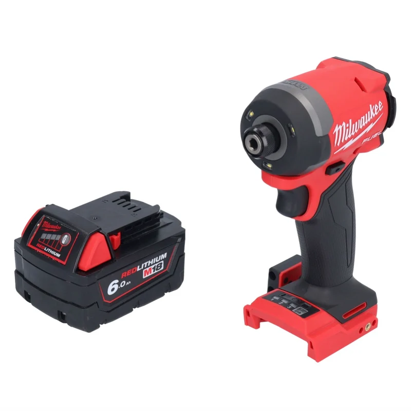 Milwaukee M18 FID3-601 Akku Schlagschrauber 18 V 1/4" 226 Nm Brushless + 1x Akku 6,0 Ah - ohne Ladegerät
