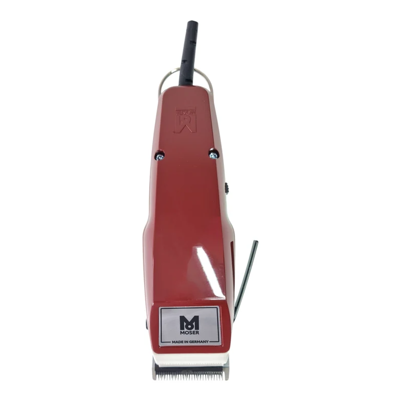 Moser 1400 Haarschneidemaschine 0,7 – 3 mm bordeaux ( 1400-0050 ) + Aufsteckkamm 4,5 mm