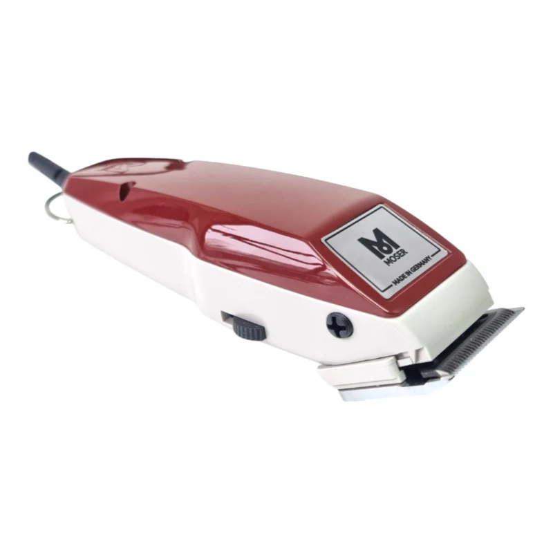 Moser 1400 Haarschneidemaschine 0,7 – 3 mm bordeaux ( 1400-0050 ) + Aufsteckkamm 4,5 mm