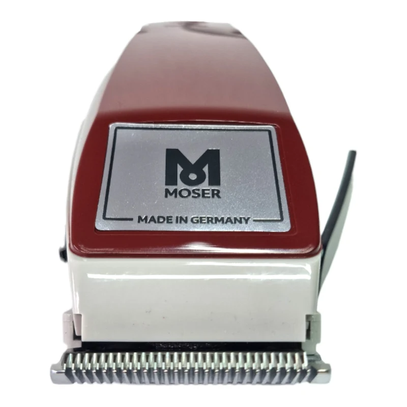 Moser 1400 Haarschneidemaschine 0,7 – 3 mm bordeaux ( 1400-0050 ) + Aufsteckkamm 4,5 mm