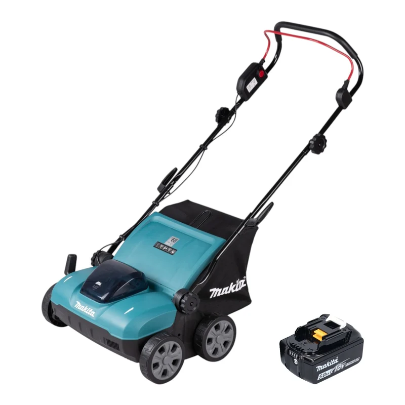 Makita DUV 320 T Akku Vertikutierer 18 V 32 cm 30 l Brushless + 1x Akku 5,0 Ah - ohne Ladegerät