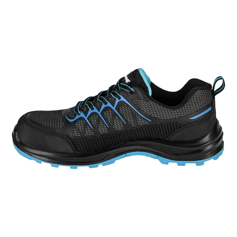 LAHTI PRO Sicherheitshalbschuh KPU / Mesh S1P SRC Größe 44 ( L3042244 ) schwarz blau