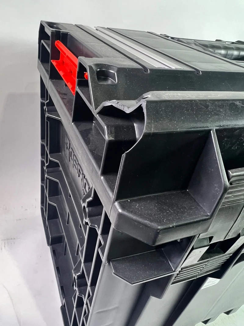 Qbrick System ONE 450 2.0 Technik Werkzeugkoffer 585 x 385 x 420 mm 52 l stapelbar IP66 - Beschädigt