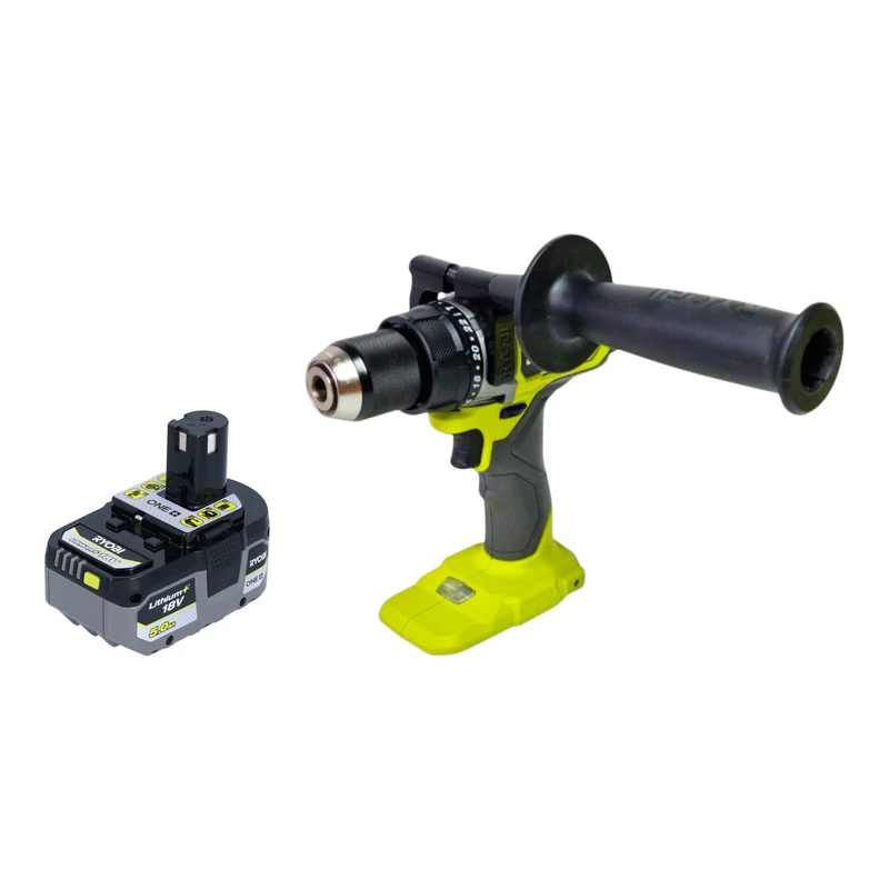 RYOBI RPD18BL2-0 Akku Schlagbohrschrauber 18 V 95 Nm Brushless + 1x Akku 5,0 Ah - ohne Ladegerät