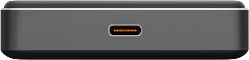 Goobay Magnetische Wireless Powerbank mit 10.000mAh, haftet magnetisch an der Handyrückseite, ultraleichte Mini-Powerbank