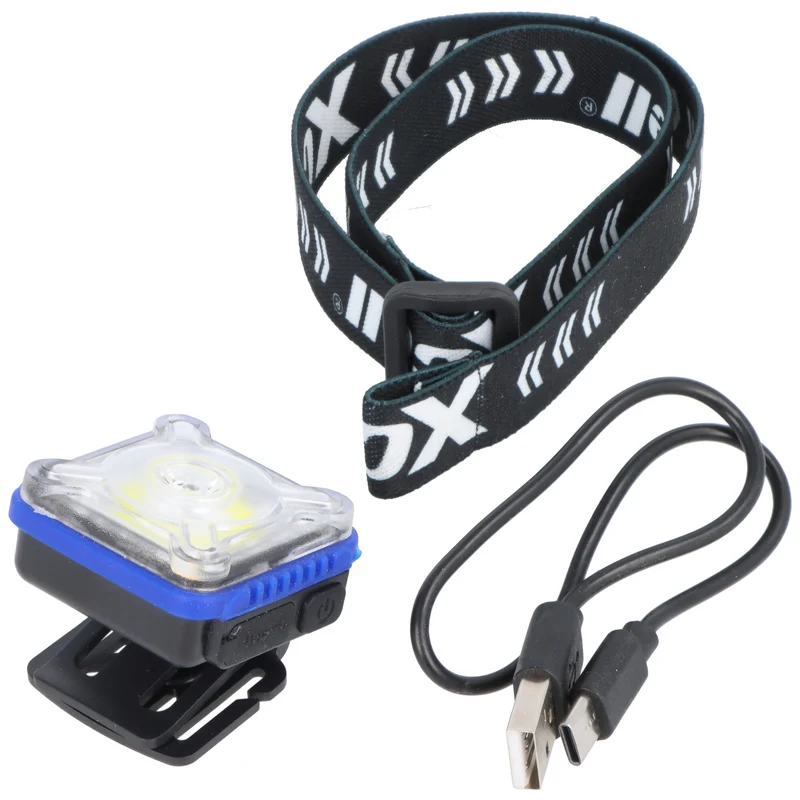 XCell H295 LED-Kopfleuchte, neun verschiedene Modi, vier verschiedene Farben, max. 295 Lumen, wiederaufladbar