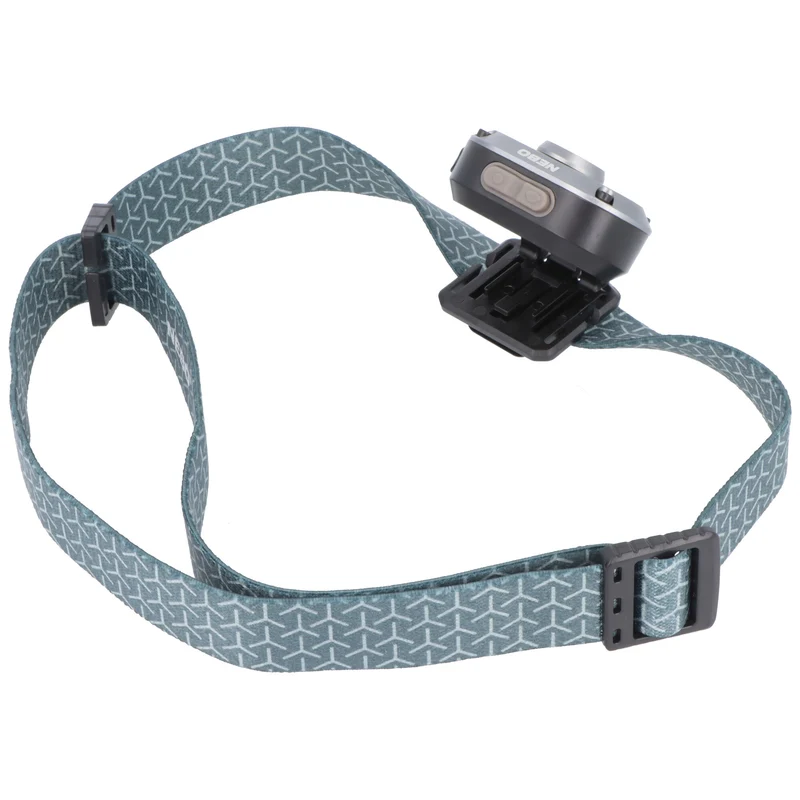 NEBO MYCRO 500+ Stirnlampe mit bis zu 500 Lumen und 90 Meter Leuchtweite, integrierter Akku 3,7V 235mAh Li-Polymer