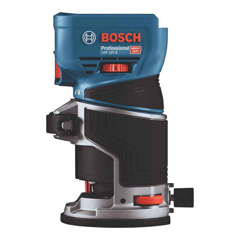 Bosch GKF 18V-8 Professional Akku Kantenfräse 18 V 8,0 mm Brushless + 1x ProCORE Akku 5,5 Ah + Ladegerät + L-Boxx