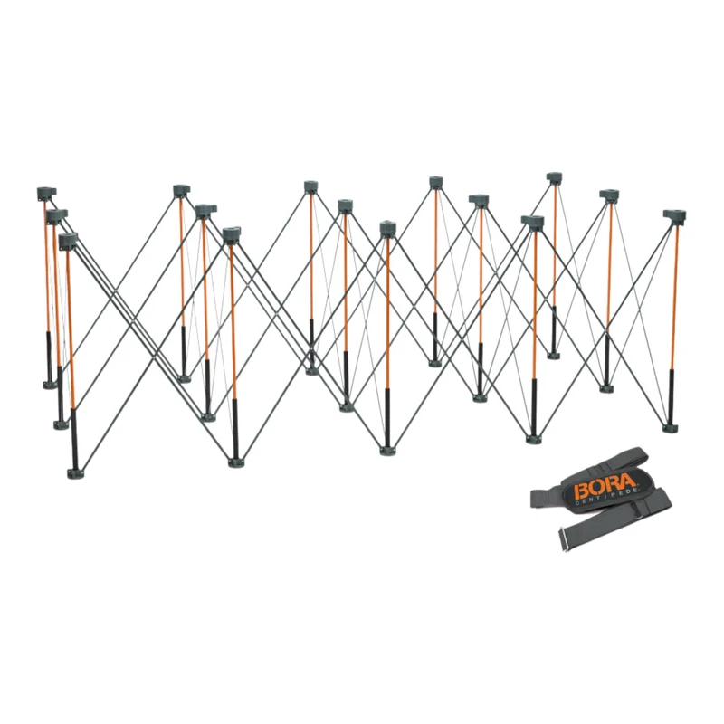 BORA Centipede CT15 Untergestell Klappbar 122 x 244 x 91,4 cm + Tragegurt