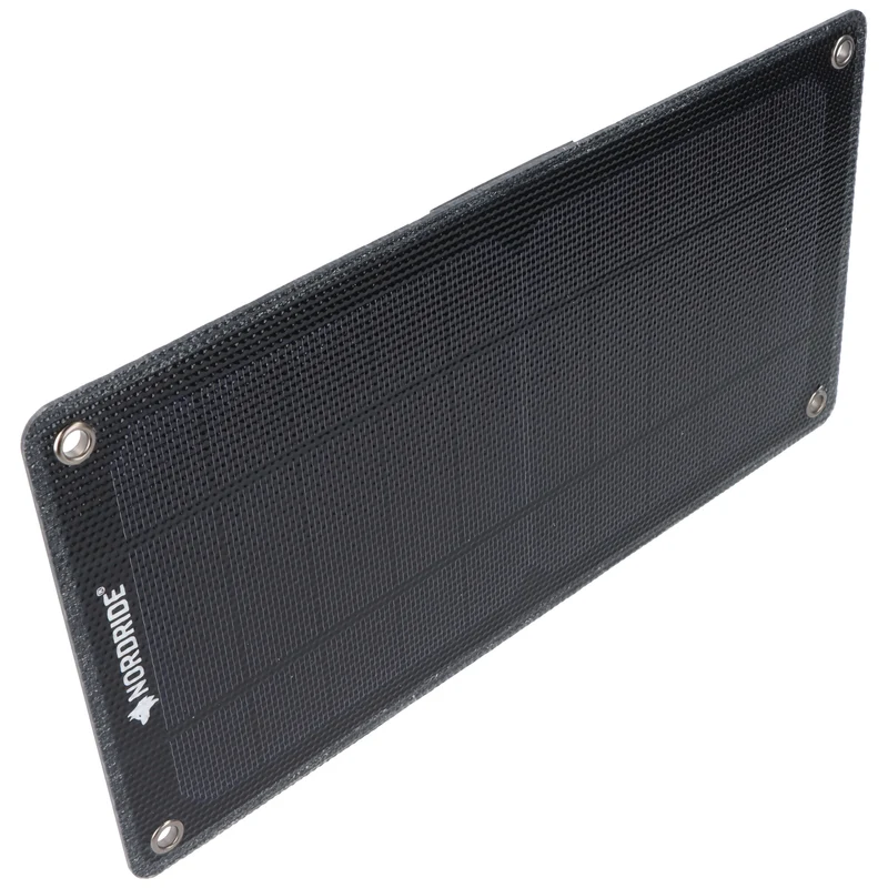 AccuCell Nordride Solarpanel, 7810 Solar Pulse, Solarladegerät mit 7W, mit USB-A Anschluss, integrierter Ständer