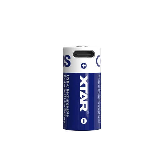 Xtar 16340 - 900mAh USB-C 3,6V Li-Ion-Akku geschützt