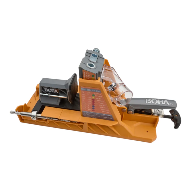 Bora BR-A170201 Automatische Taschenlochbohrlehre inkl. 50 Schrauben