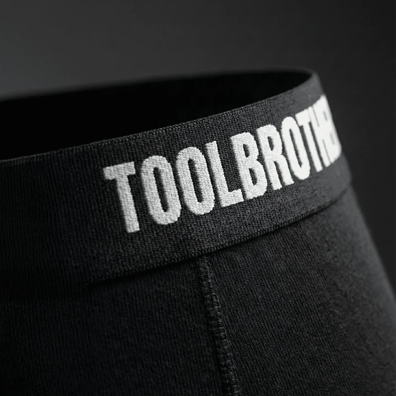 Toolbrothers Boxer Shorts Black - 3er Pack (Größe L)