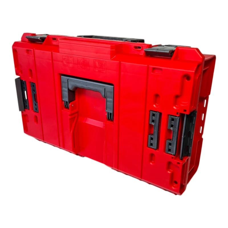 Qbrick System ONE 200 Vario RED ULTRA HD Custom Werkzeugkoffer modularer Organizer 585 x 385 x 190 mm 15,4 l stapelbar IP66 - alte Version