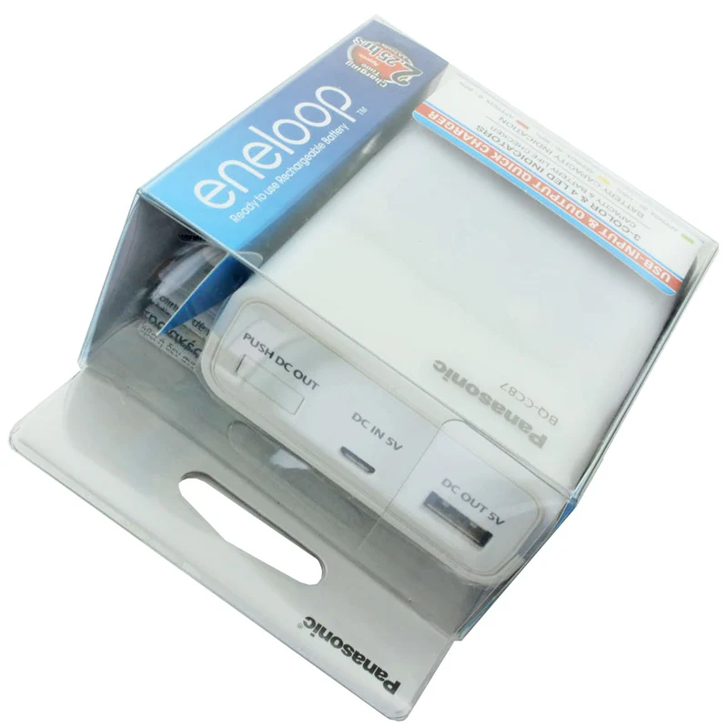 Panasonic eneloop BQ-CC87 USB Smart Charge Ladegerät inkl. 4x Eneloop Mignon AA