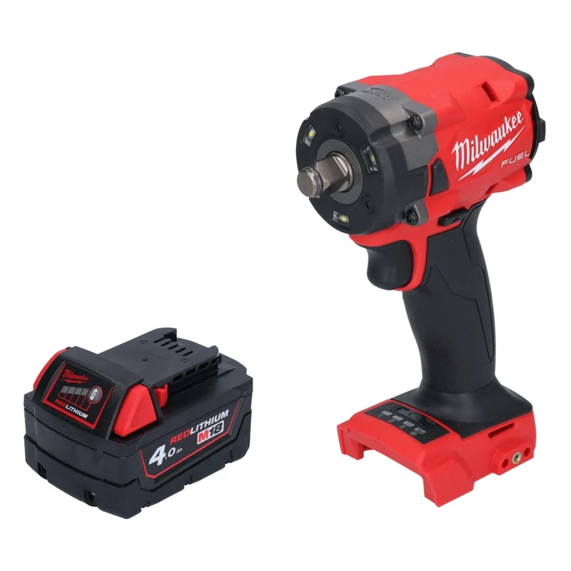 Milwaukee M18 FIW2F12-401 Akku Schlagschrauber 18 V 339 Nm 1/2" Brushless + 1x Akku 4,0 Ah - ohne Ladegerät