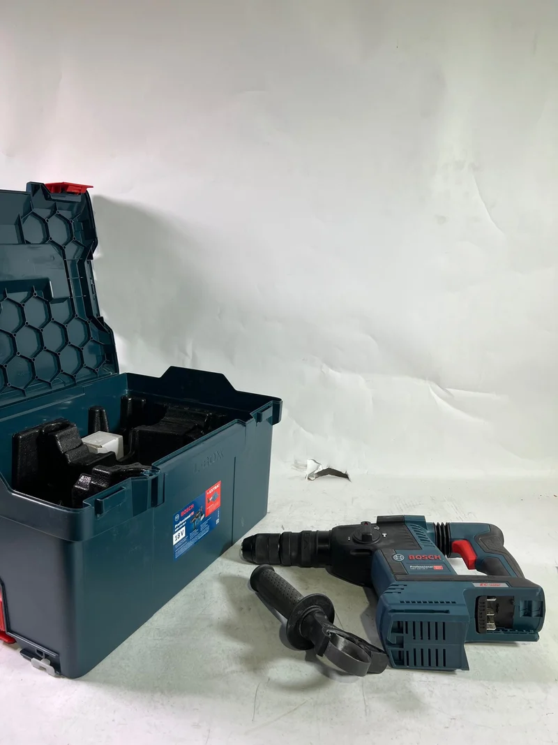 Bosch GBH 18V-26 F Professional Akku Bohrhammer 18 V 2,6 J SDS plus Brushless ( 061191000J ) + L-Boxx - ohne Akku, ohne Ladegerät - Reparaturgerät
