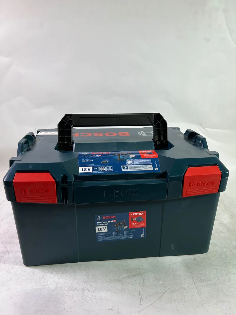 Bosch GBH 18V-26 F Professional Akku Bohrhammer 18 V 2,6 J SDS plus Brushless ( 061191000J ) + L-Boxx - ohne Akku, ohne Ladegerät - Reparaturgerät