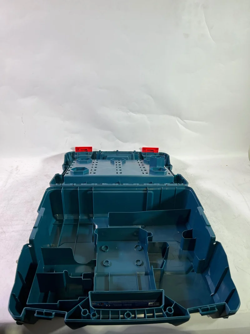 Bosch L-Case Pick & Click Professional Werkzeugkoffer ( 1600A026W3 ) + 82 tlg. Bit und Bohrer Set - Beschädigt