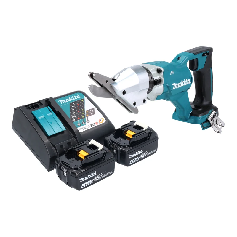 Makita DJS 800 RM Akku Faserzementschere 18 V Brushless + 2x Akku 4,0 Ah + Ladegerät