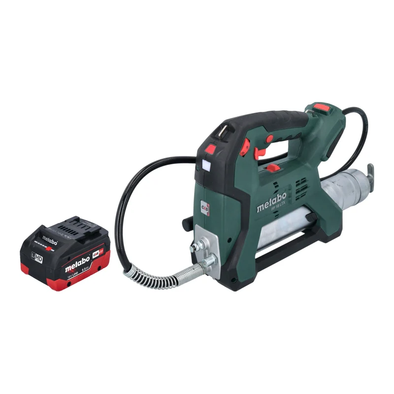 Metabo FP 18 LTX Akku Fettpresse 18 V 690 bar + 1x LiHD Akku 5,5 Ah - ohne Ladegerät