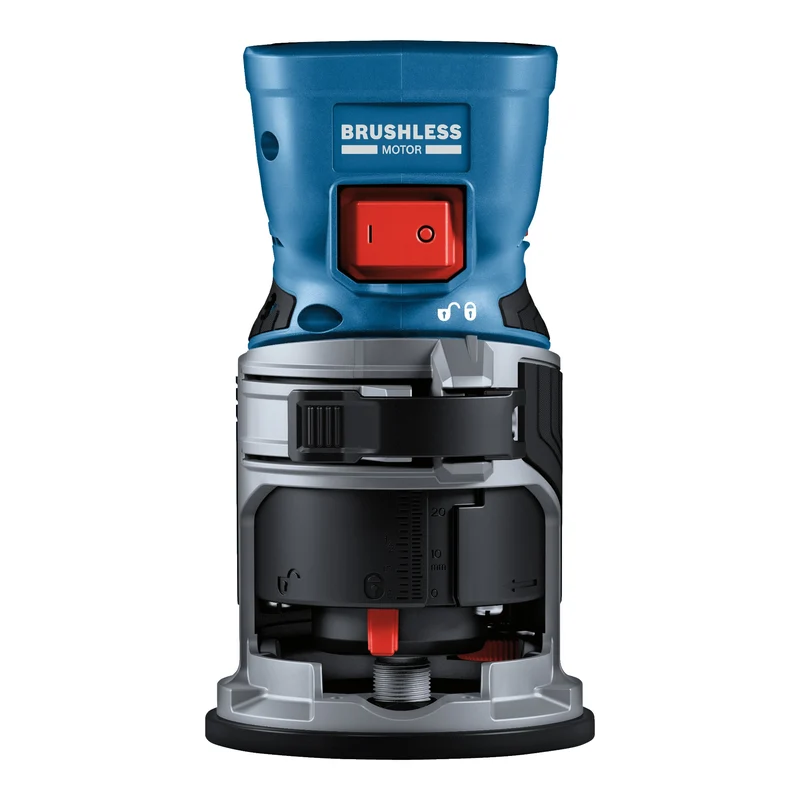 Bosch GKF 18V-8 Professional Akku Kantenfräse 18 V 8,0 mm Brushless ( 06016C2001 ) + L-Boxx - ohne Akku, ohne Ladegerät